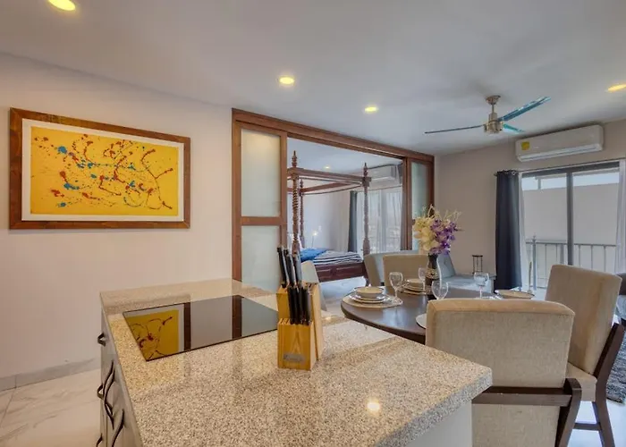 Сasa de vacaciones Dog-friendly With Rooftop Infinity Pool, Gym, Ac & Balcony *