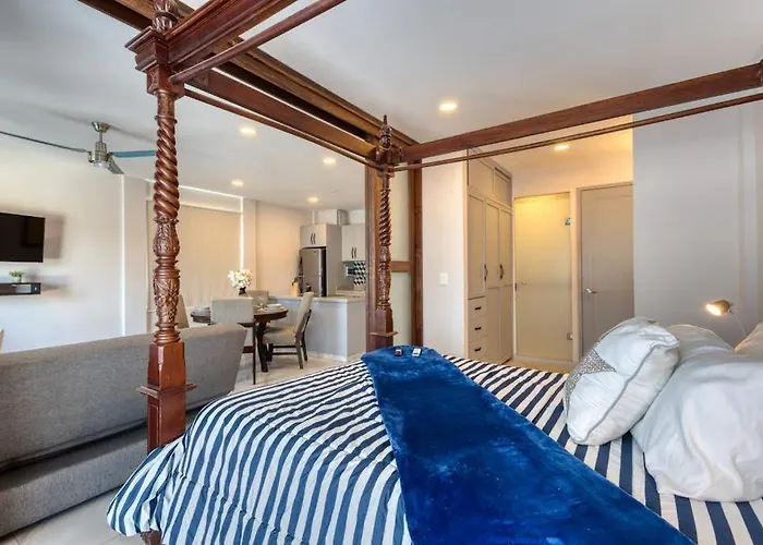 Dog-friendly With Rooftop Infinity Pool, Gym, Ac & Balcony Сasa de vacaciones